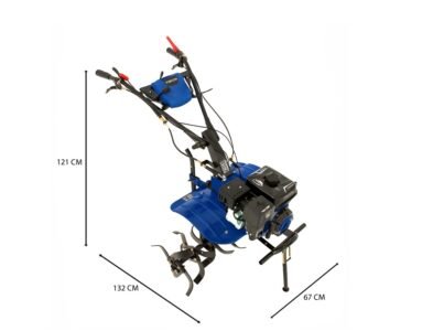 Motocultor gasolina 7HP con fresas