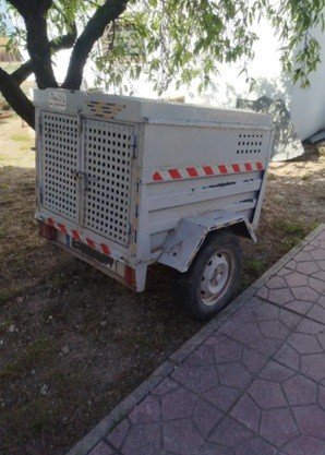 Vendo remolque para perros